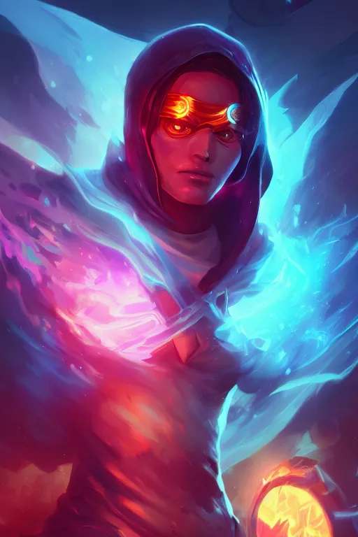 Prompt: lee sin league of legends wild rift hero champions arcane magic digital painting bioluminance alena aenami artworks in 4 k design by lois van baarle by sung choi by john kirby artgerm style pascal blanche and magali villeneuve mage fighter assassin