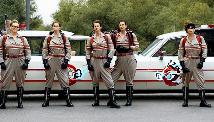 Prompt: big budget remake of ghostbusters