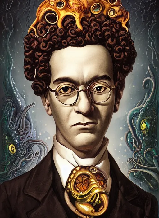 lovecraft lovecraftian portrait of franz schubert, | Stable Diffusion ...