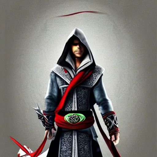 Image similar to ben 1 0 as ezio auditore