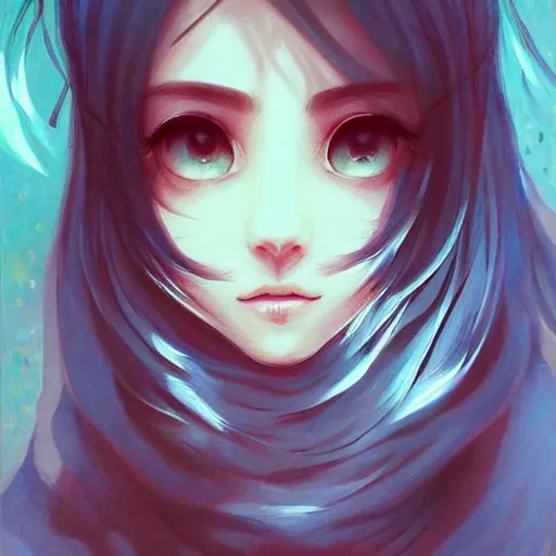 Prompt: painting by loish!!!!!!!!!!!!!!!!!!!!, portrait of a beautiful woman, finely detailed features, intricate brush strokes, beautiful lighting, trending on pixiv fanbox.