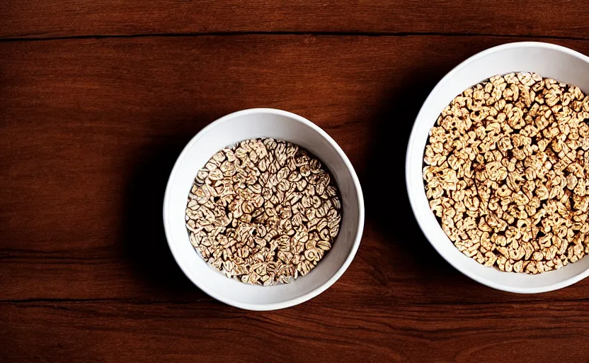 Image similar to a bowl of cereals, natural light, cinematic lighting, 8 k