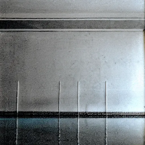 Image similar to a liminal space of a old 1 9 8 0 s pool, backrooms, eerie, found footage, pool