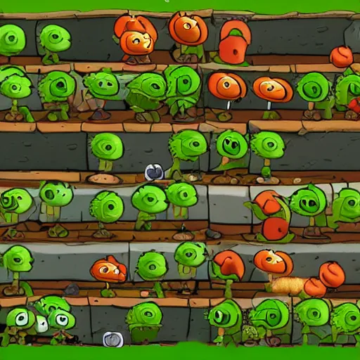 Image similar to an hd 4k photo, pea shooter from plants vs zombies