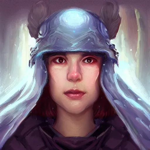 Image similar to “ fantasy, snow bandit ‘ icewind dale ’ with face mask, ice gem, ‘ icewind dale 2 ’ profile portrait by ‘ justin sweet ’, soft focus, illustrated, oil paint, artstation ”