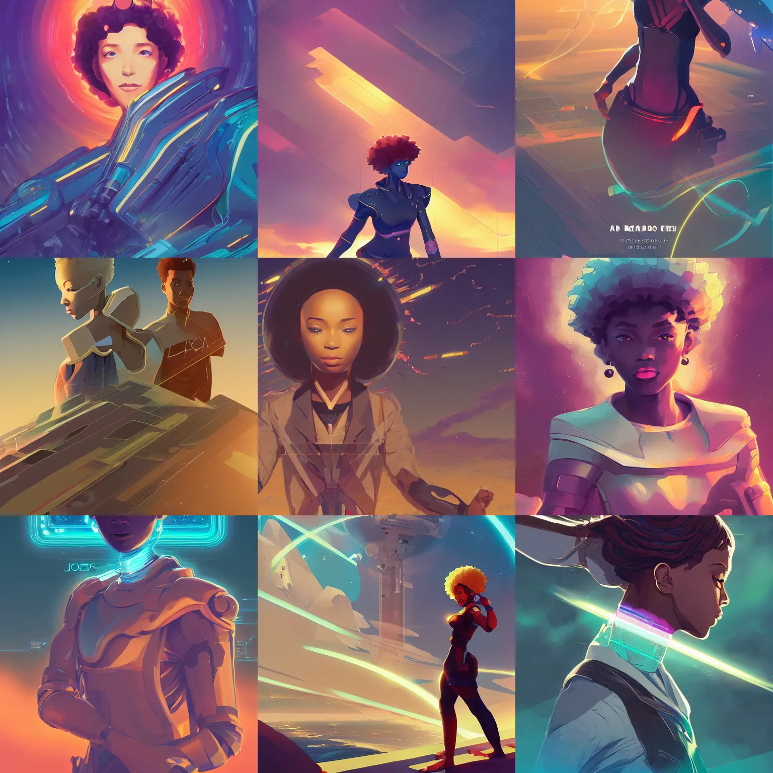 Prompt: a futuristic playing trading card info overlay afro futuristic border, no people, vector behance hd jesper ejsing, rhads, makoto shinkai, lois van baarle, ilya kuvshinov, rossdraws, hd, 3 2 k, ilya kuvshinov, gustav klimt