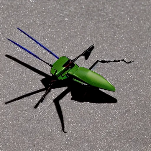 Image similar to mosquito, in the shape of gundam