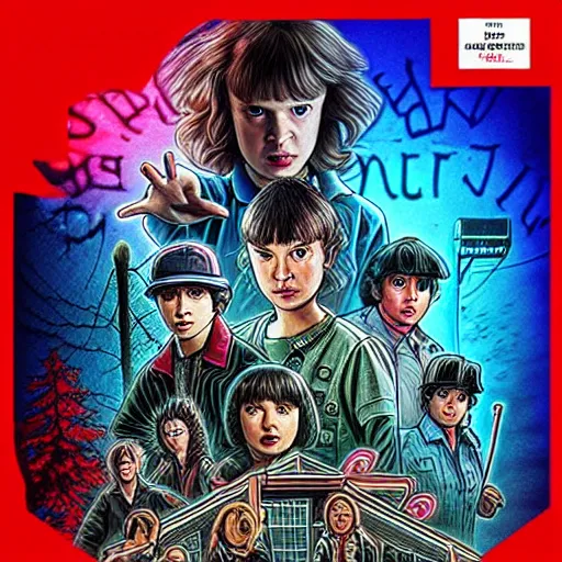 Prompt: Stranger Things 4 japanese version