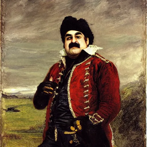 Image similar to wario as an 1 8 th century nobleman, painted by john everett millais