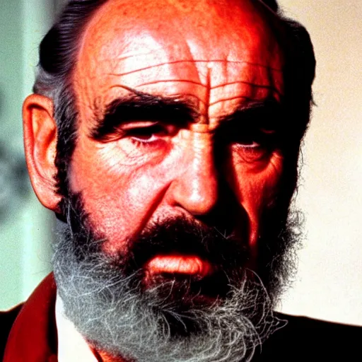 Image similar to Sean Connery as Fidel Castro