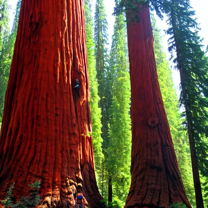 Prompt: giant jellysfish among the giant sequoia trees at 2875 adanac.st vanvcouver,british columbia,canada