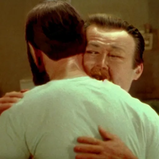 Image similar to A wholesome scene from Don\'t Hug Me I\'m Scared