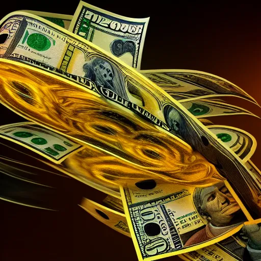 Image similar to uhd photorealistic cash tornado in washington d. c., extremely detailed, intricate cash everywhere, 8 k, cinematic lighting, in the style of amano and karol bak with vivid colors and crisp details