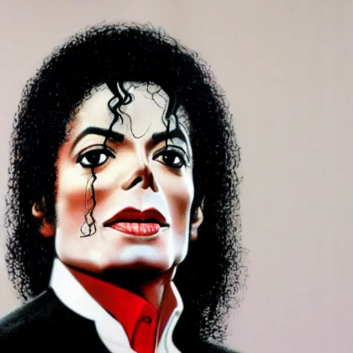 Prompt: michael jackson, photo, detailed, 4k