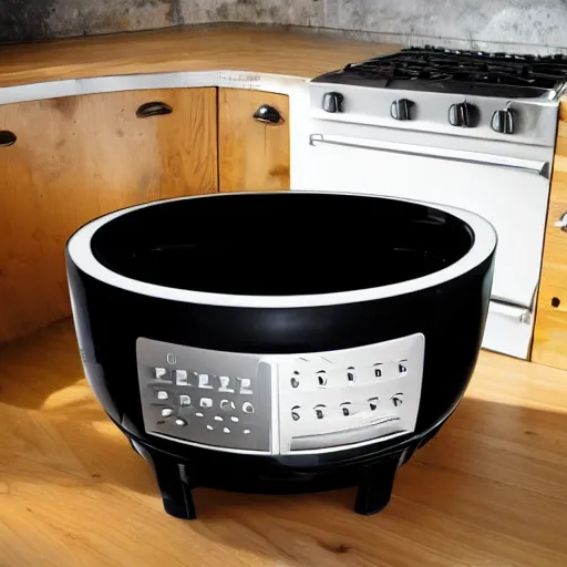 Image similar to giant fish bowl toaster