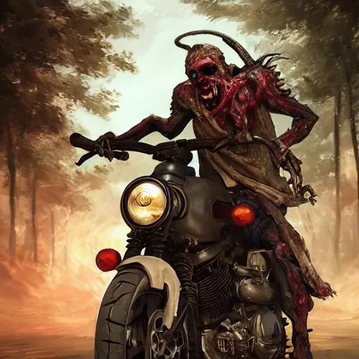 ArtStation - Moto - Motoqueiro Fantasma