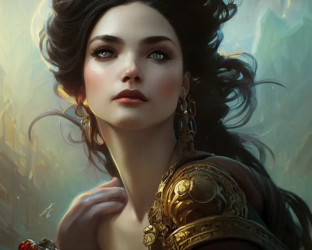 Prompt: photography of carmen saldana, deep focus, d & d, fantasy, intricate, elegant, highly detailed, digital painting, artstation, concept art, matte, sharp focus, illustration, hearthstone, art by artgerm and greg rutkowski and alphonse mucha