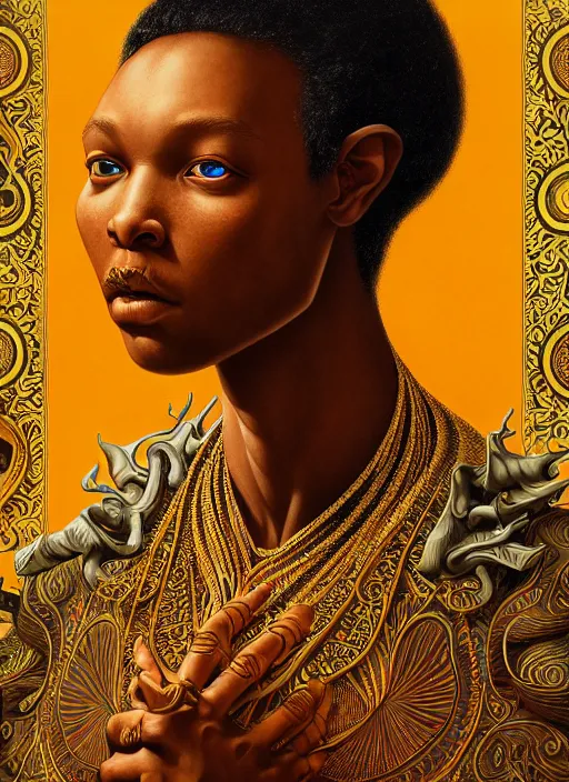 Prompt: : before alvarius , fantasy magic,  , intricate, sharp focus, illustration, highly detailed, digital painting, concept art, jahbu art and Paul lewin and kehinde wiley, masterpiece