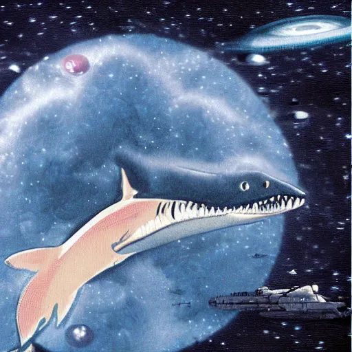 Image similar to jaws in space