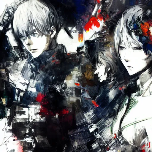 Prompt: sazed, collaborative painting by sui ishida, yoshiktata amano, yoji shinkawa highly detailed, complex, artstation