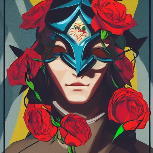 Prompt: Claw of Street Fighter 4 profile picture by Sachin Teng, asymmetrical, Organic Painting , Claw, Mask, Violent, Dark, Roses Background, Snake Tattoo, Powerful, geometric shapes, hard edges, energetic, graffiti, street art:2 by Sachin Teng:4