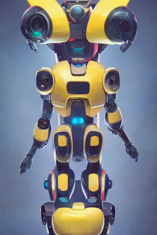 Image similar to metabots medabots medarotto medarot robot minimalist comics helmet mask neon cybereye, behance hd by jesper ejsing, by rhads, makoto shinkai and lois van baarle, ilya kuvshinov, rossdraws global illumination ray tracing hdr radiating a glowing aura