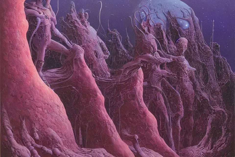 Image similar to universe, wayne barlowe.