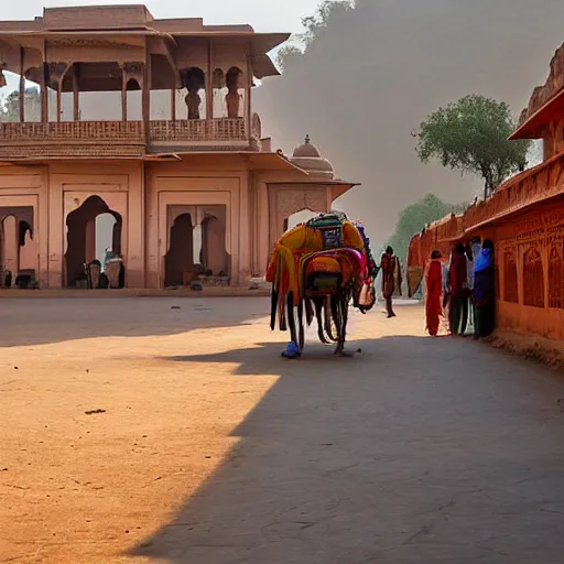 Image similar to Rajasthan India Mysterious Morning Travel