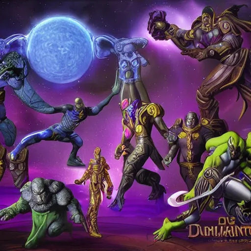 Prompt: gauntlet of thanos by don bluth, hyperdimensional sci - fi background, highly detailed, dynamic shadows render by keyshot