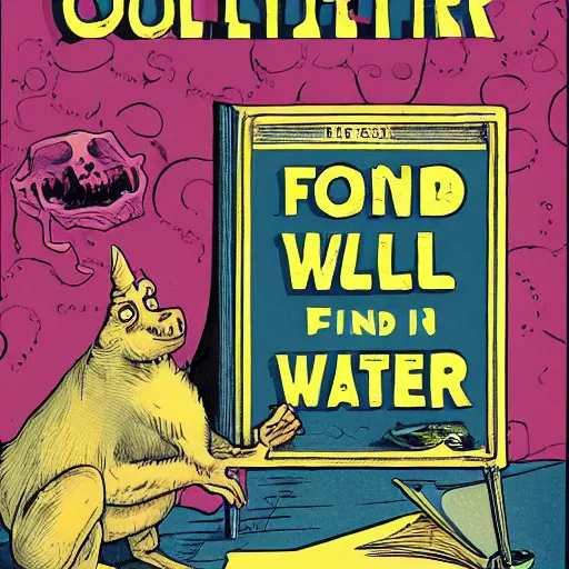 Image similar to book cover of Find Walter in hell