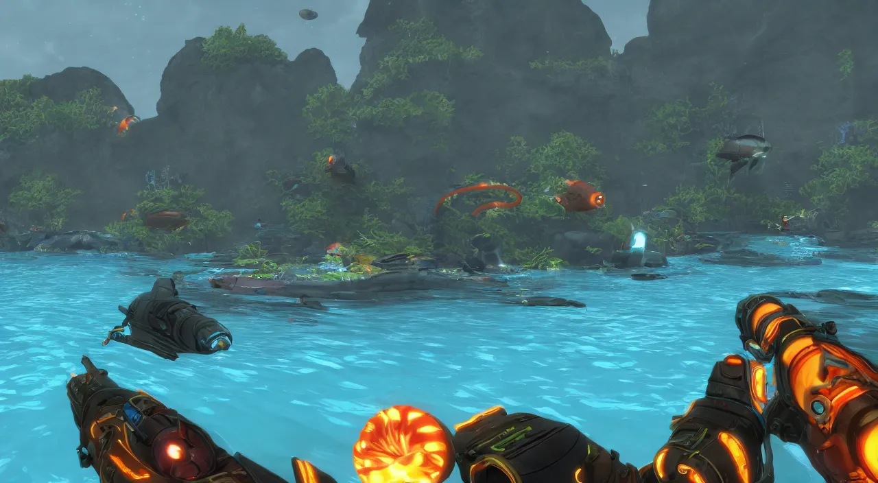 Image similar to subnautica screenshot