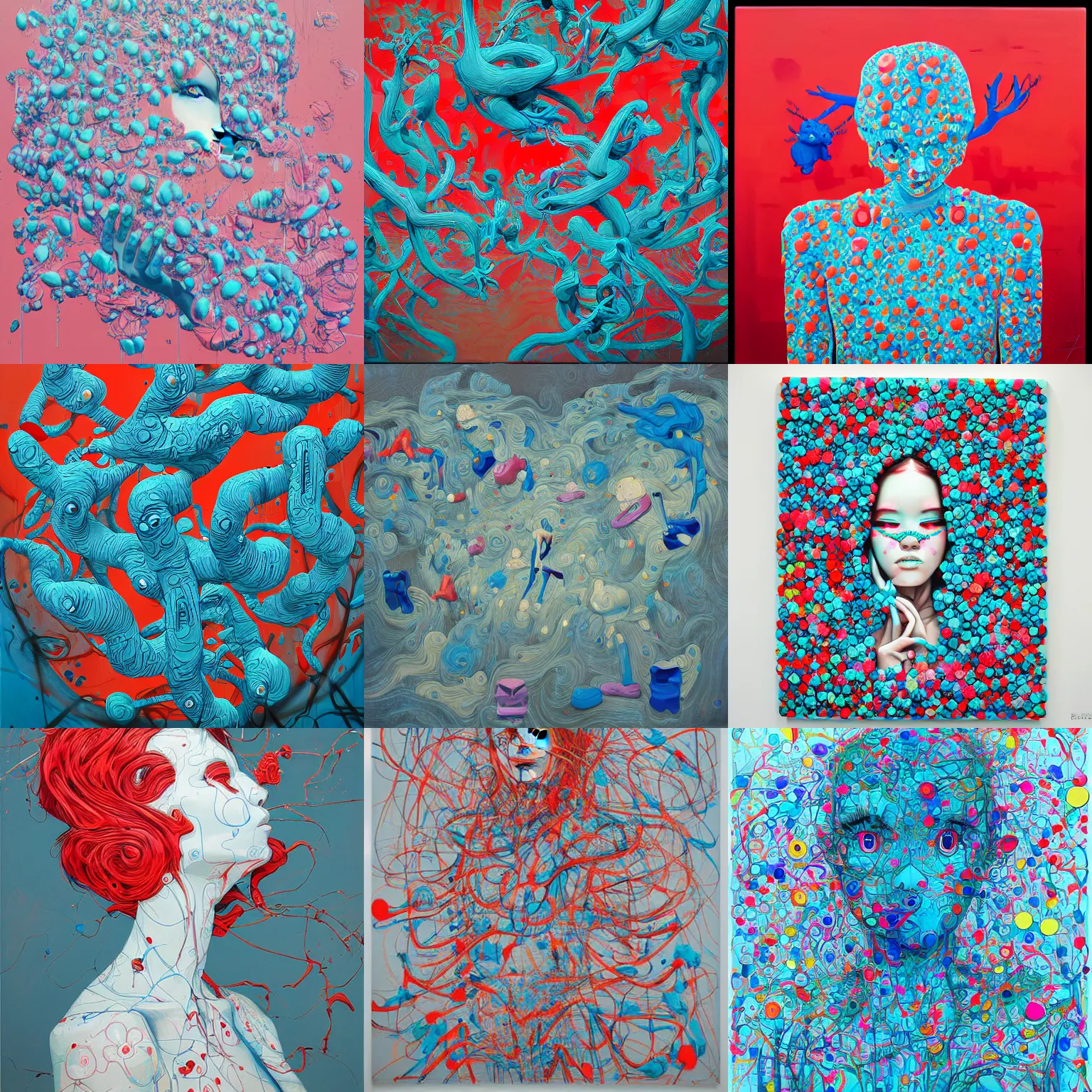 Prompt: digit painting by james jean
