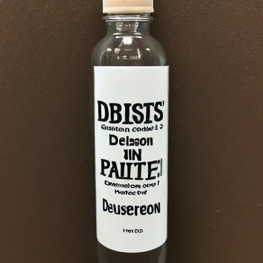 Image similar to depression in a bottle