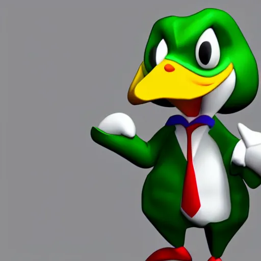 Prompt: 3 d realistic duckula