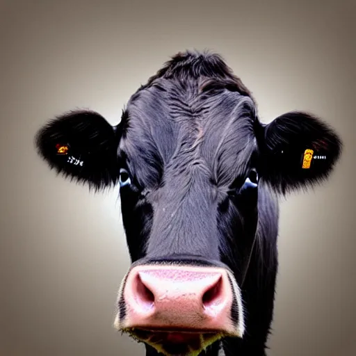 Image similar to cow mugshot