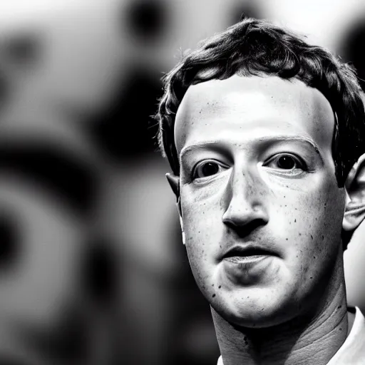 Image similar to scary face of mark zuckerberg