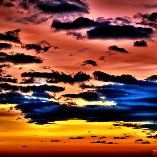 Prompt: sunset cloud beauty by jerry walter