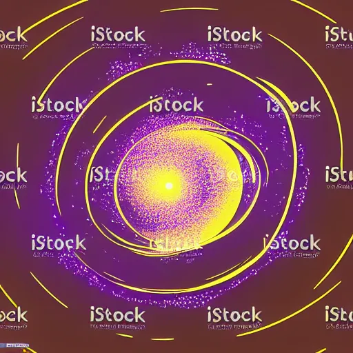 Prompt: vector art style spiral galaxy