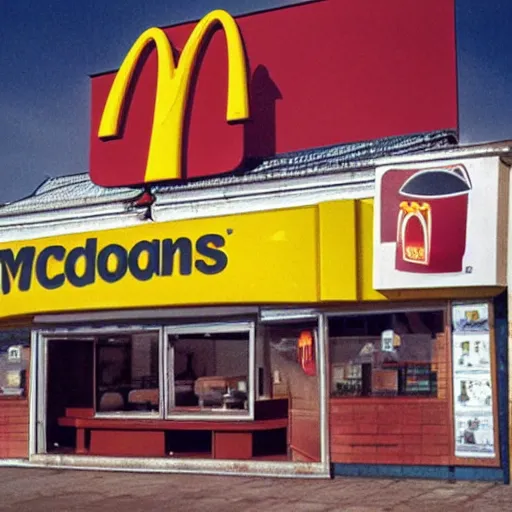 Prompt: Soviet Macdonalds