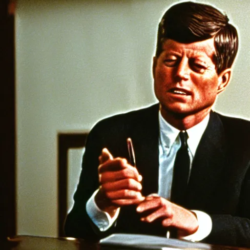 Image similar to John Fitzgerald Kennedy in American Psycho (1999)