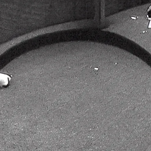 Prompt: cctv footage of a walrus sleeping on a golf course,