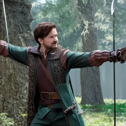 Prompt: Still of the remake of Robin Hood movie by Walt Disney