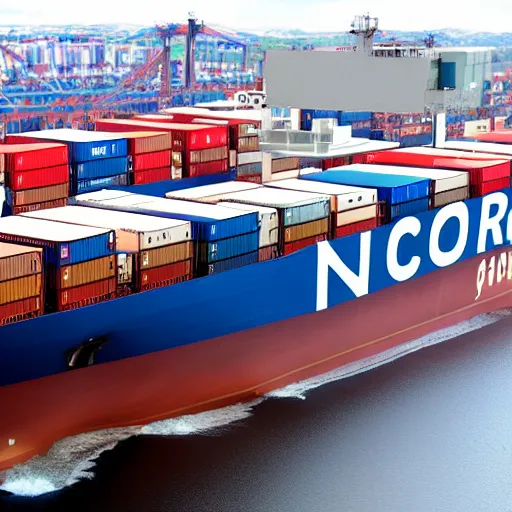 Image similar to Container Ship of Nerdcord