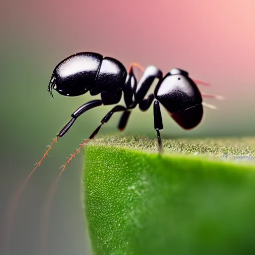 Prompt: photo, 4k, insect, ant, front, cinematic lightning, realistic, beautiful, detailed