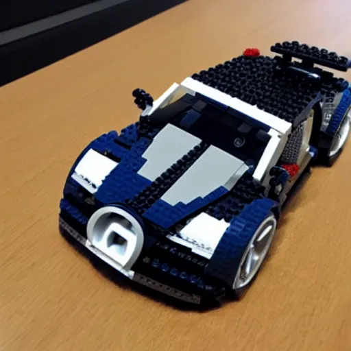 Image similar to lego bugatti veyron
