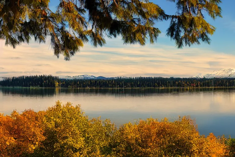 Image similar to Spirit Lake Washington panoramic view