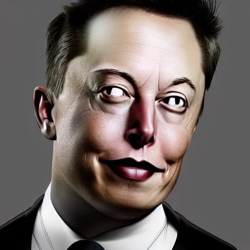 Prompt: anthropomorphic wasp with head of elon musk