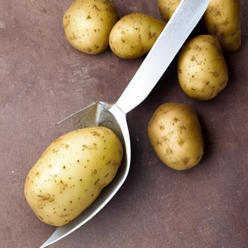 Prompt: cut to the potato