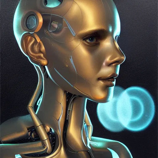 Image similar to artificial intelligence non - humanoid code, oil painting, ultradetailed, artstation, ultradetailed, digital painting, ultradetailed