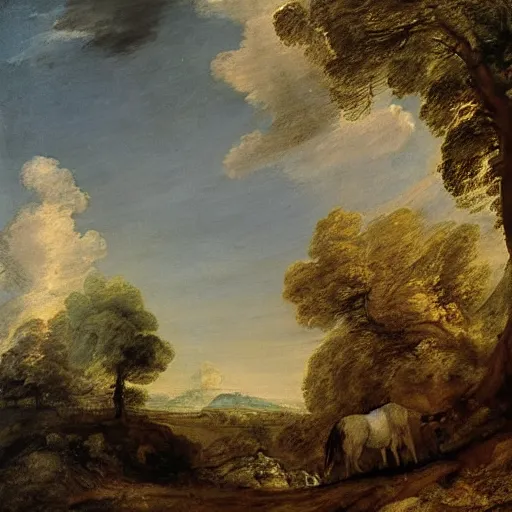 Image similar to thomas gainsborough painting